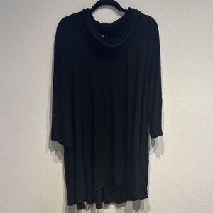 NOT‎ FOR SALE Premise Plus Size Black Cowl Neck Tunic Size 3X